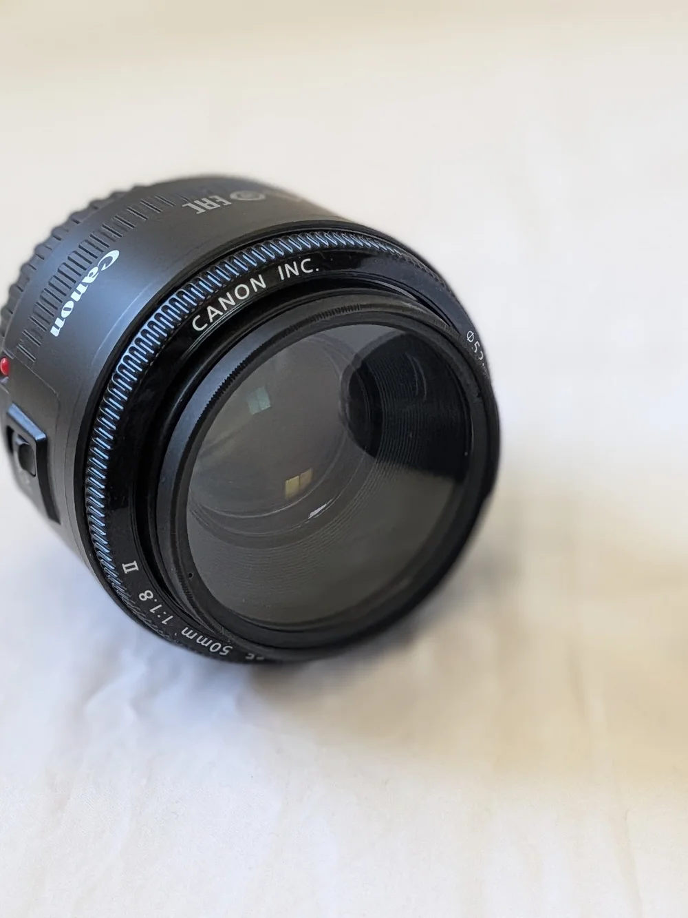 Canon 50mm f/1.8 II Camera Lens - Black